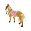 LEAN TOYS bambola cavallerizza con pony marrone