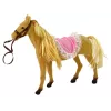LEAN TOYS bambola cavallerizza con pony marrone