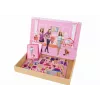LEAN TOYS puzzle magnetico educativo a tema bambole