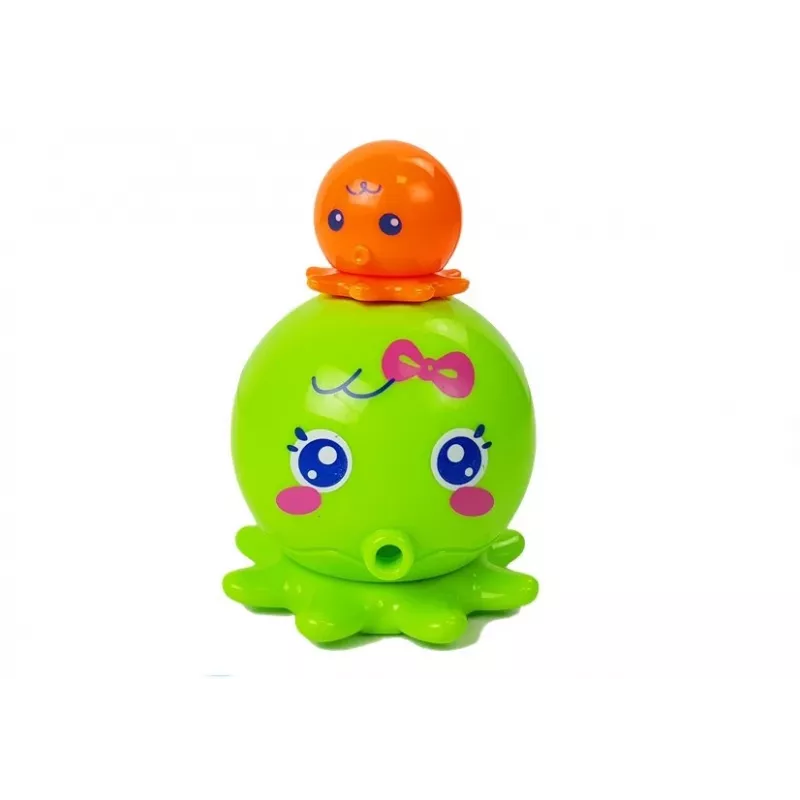 LEAN TOYS Set da bagno delfino animali marini cascata in plastica
