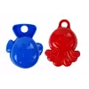 LEAN TOYS Set da bagno delfino animali marini cascata in plastica
