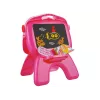 LEAN TOYS Lavagna a doppia faccia gessetti supporto proiettore immagini rosa