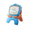 LEAN TOYS Lavagna magnetica a doppia faccia con modelli blu e rossi