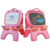 LEAN TOYS Lavagna magnetica a doppia faccia rosa modelli