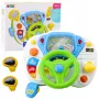 LEAN TOYS Simulatore di guida Volante didattico con suoni e luci interattivi