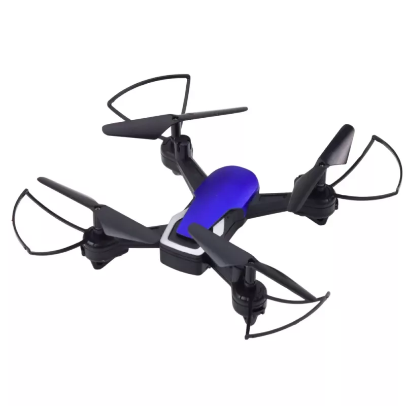 LEAN TOYS Drone giroscopio a sei assi luci LED rotazione 360° blu