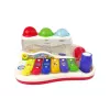 LEAN TOYS Gioco didattico martello per bambini piccoli con martello e palline colorate