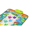 LEAN TOYS Tappeto danza interattivo educativo dinosauri luci suoni