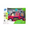 LEAN TOYS Caserma dei pompieri interattiva educativa per bambini piccoli con suoni e luci