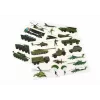 LEAN TOYS puzzle magnetico educativo - tema guerra terrestre