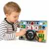 LEAN TOYS tavola didattica manipolativa simulatore volante luci suoni