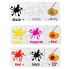 LEAN TOYS puzzle didattico colori in inglese 10 collegamenti