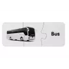LEAN TOYS puzzle didattico trasporti puzzle 10 collegamenti