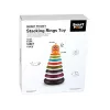 LEAN TOYS Piramide didattica con anelli e ruota con papere