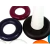 LEAN TOYS Piramide didattica con anelli e ruota con papere