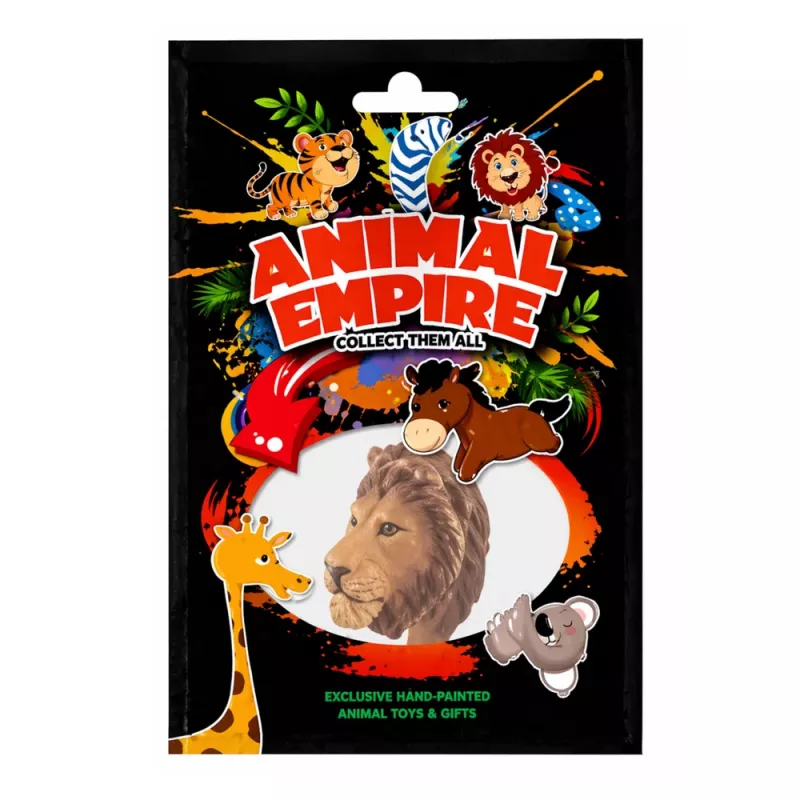 LEAN TOYS Anello didattico per animali da mano Leone