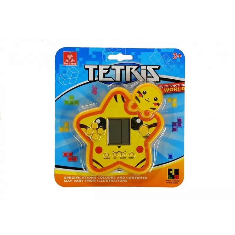 LEAN TOYS gioco elettronico Tetris Star giallo