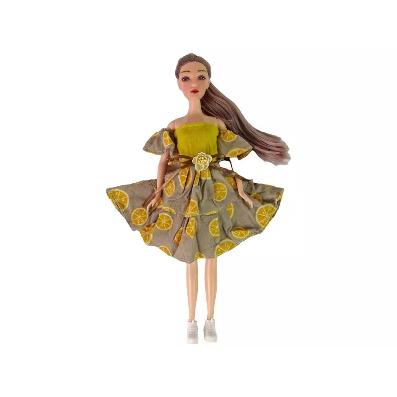LEAN TOYS bambola Emily con gatto mulino a vento per bambini