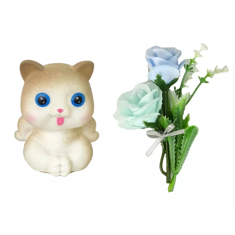 LEAN TOYS bambola Emily the Flower Cat