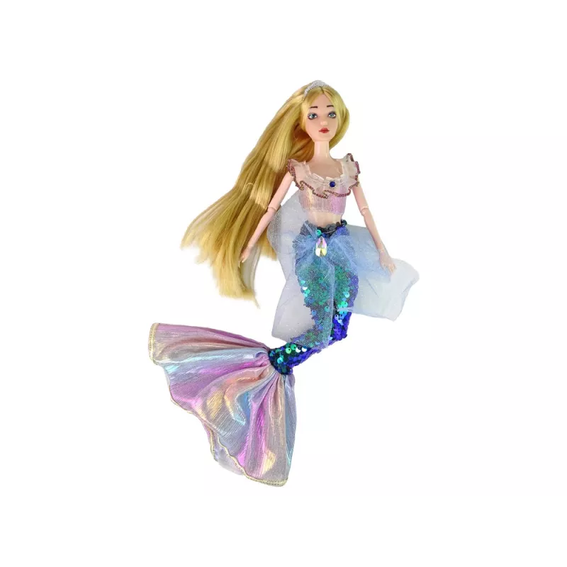 LEAN TOYS bambola Emily the Mermaid verde con accessori