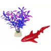 LEAN TOYS bambola Emily the Mermaid rosa con accessori