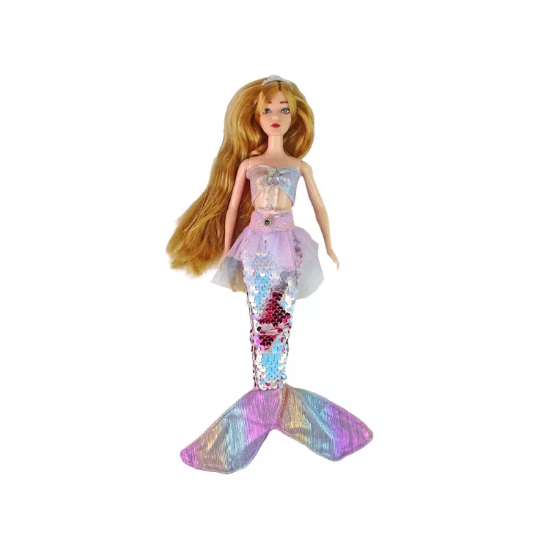 LEAN TOYS bambola Emily the Mermaid rosa con accessori