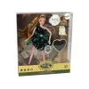 LEAN TOYS bambola Emily Wooden Heart gatto bianco