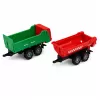 LEAN TOYS Set fattoria con trattore, veicoli agricoli, animali e accessori – set da gioco da 28 pezzi