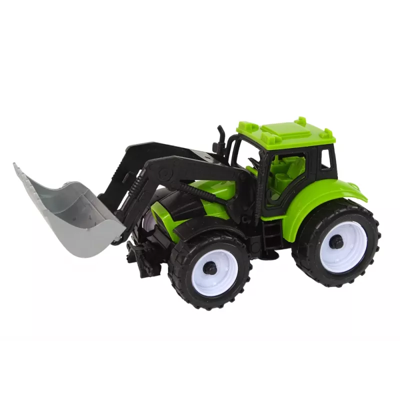 LEAN TOYS set veicoli agricoli trattore mietitrebbia cisterna semirimorchio