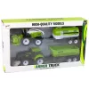 LEAN TOYS set veicoli agricoli trattore mietitrebbia cisterna semirimorchio