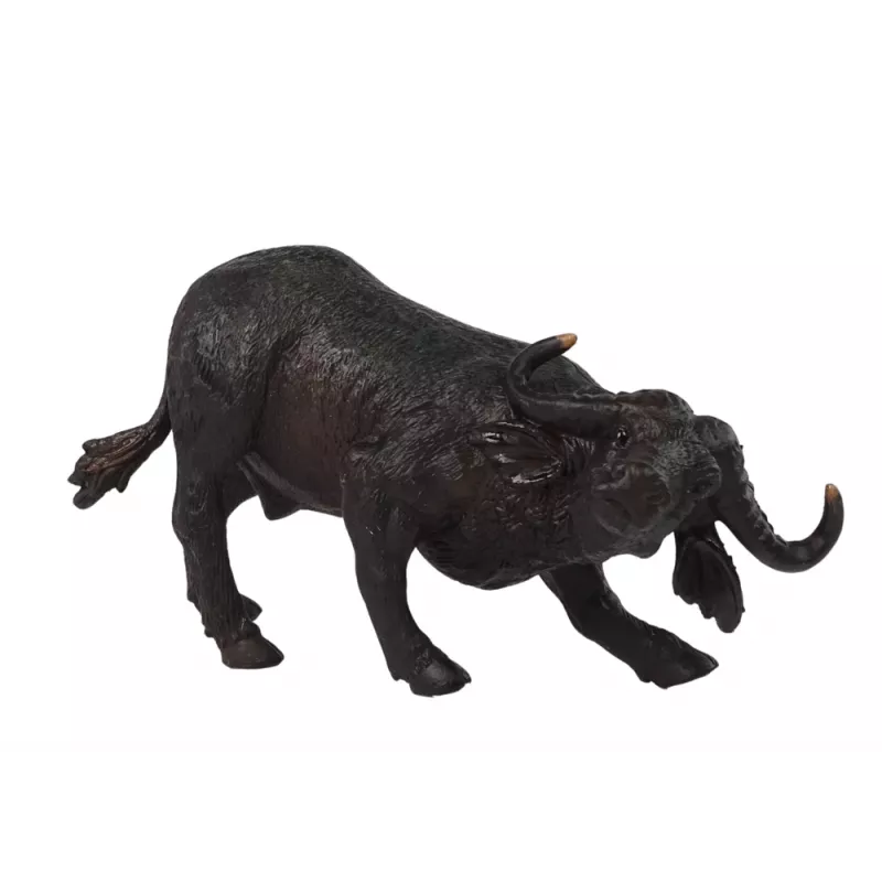 LEAN TOYS Figura cucciolo di bufalo animali dello zoo africano