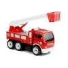 LEAN TOYS camion dei pompieri con scivolo a vite + attrezzi