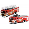 LEAN TOYS camion dei pompieri con scala 1:32