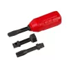 LEAN TOYS Camion dei pompieri con accessori da avvitare rosso