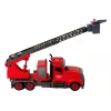 LEAN TOYS Camion dei pompieri con accessori da avvitare rosso