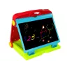 LEAN TOYS Valigetta lavagna pieghevole 2in1 - gesso e pennarello