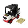 LEAN TOYS Carrello elevatore con forche mobili e pallet