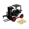 LEAN TOYS Carrello elevatore con forche mobili e pallet