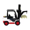 LEAN TOYS Carrello elevatore con forche mobili e pallet