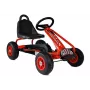 LEAN TOYS G201 go-kart a pedali rosso
