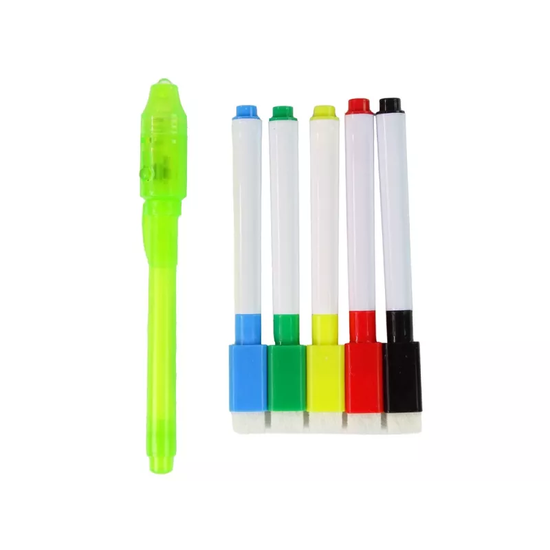 LEAN TOYS Lavagna magnetica luminosa 2in1 per disegnare