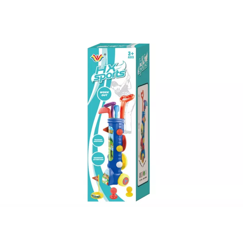 LEAN TOYS Set golf per bambini mini golf gioco con gli amici