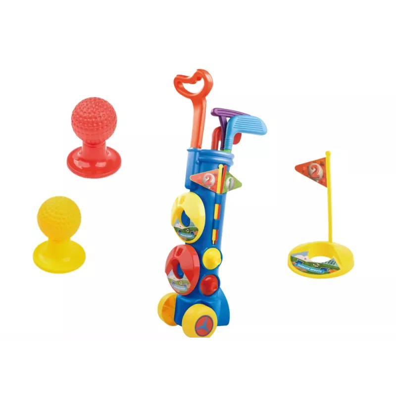 LEAN TOYS Set golf per bambini mini golf gioco con gli amici