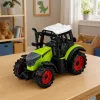 Trattore verde LEAN TOYS 15 cm con frizione