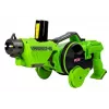 LEAN TOYS Gun Launcher Car 2 in 1 radiocomandata con dischi in schiuma verde