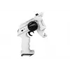 LEAN TOYS Gun Launcher Car 2 in 1 radiocomandata con dischi in schiuma bianco