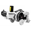 LEAN TOYS Gun Launcher Car 2 in 1 radiocomandata con dischi in schiuma bianco