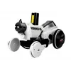 LEAN TOYS Gun Launcher Car 2 in 1 radiocomandata con dischi in schiuma bianco