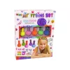 LEAN TOYS Set per colorare i capelli per bambini 5 colori gomma