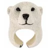 LEAN TOYS Anello da mano Animali educativi Orso Bianco